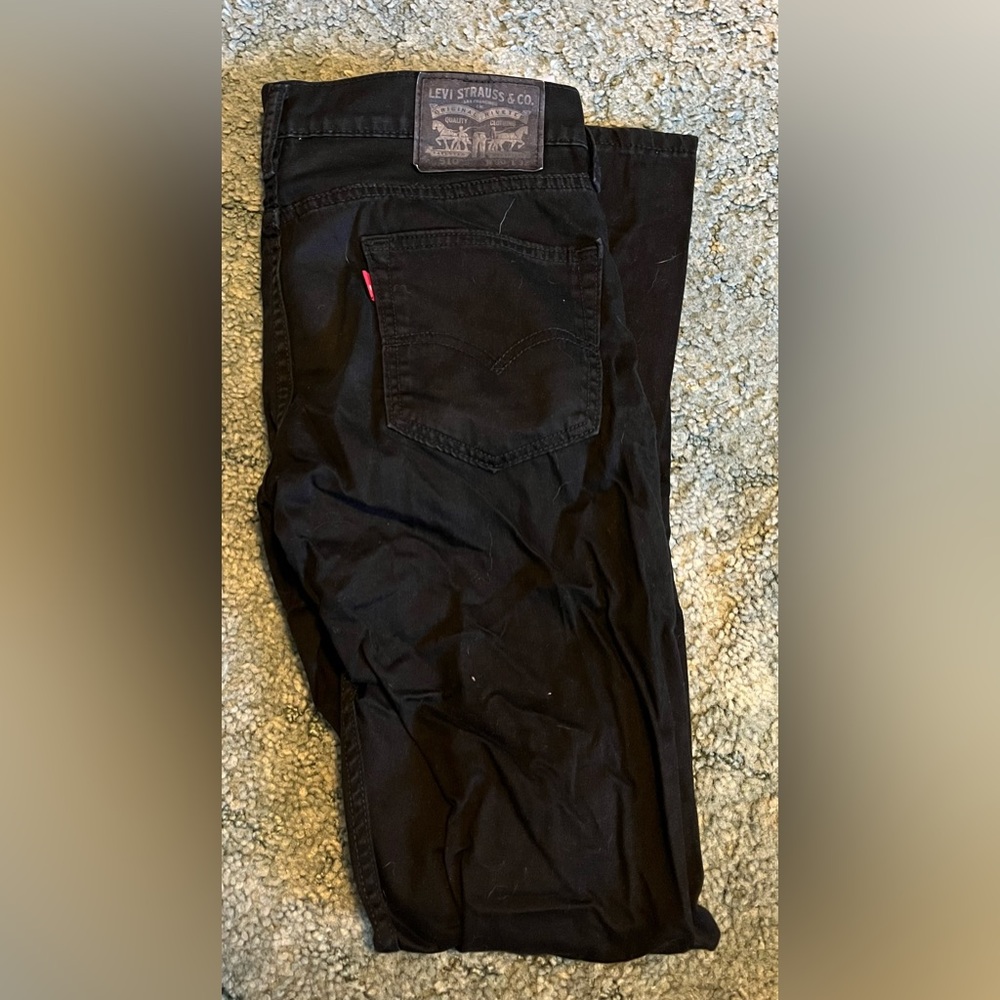 Black Levi’s 510 30x32 Mens Jeans / Pants Slim Fit Used